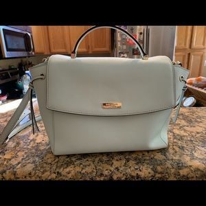 Blue Michael Kors crossbody handbag